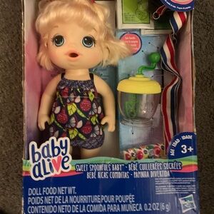 Sweet Spoonfuls Baby Doll with Blonde Hair